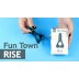 Двойное эрекционное кольцо Magic Motion Fun Town Rise Turquoise