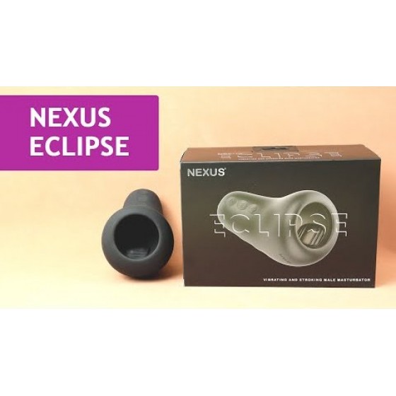 Мастурбатор Nexus Eclipse з вібрацією і стимуляцією головки