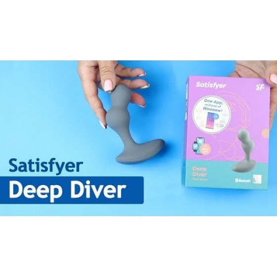 Анальная пробка Satisfyer Deep Diver Black