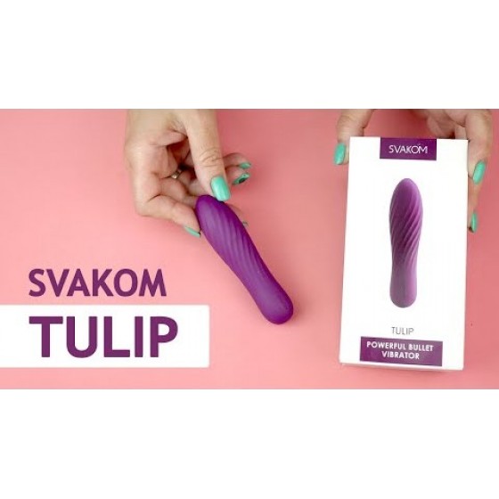 Потужний міні-вібратор Svakom Tulip Violet