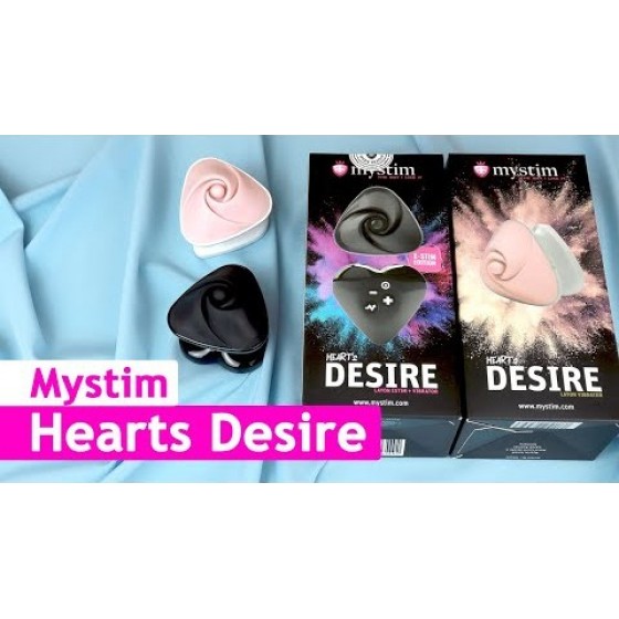 Вибратор Mystim Heart´s Desire White