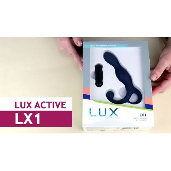 Массажер простаты Lux Active – LX1 – Anal Trainer 5.75" – Dark Blue