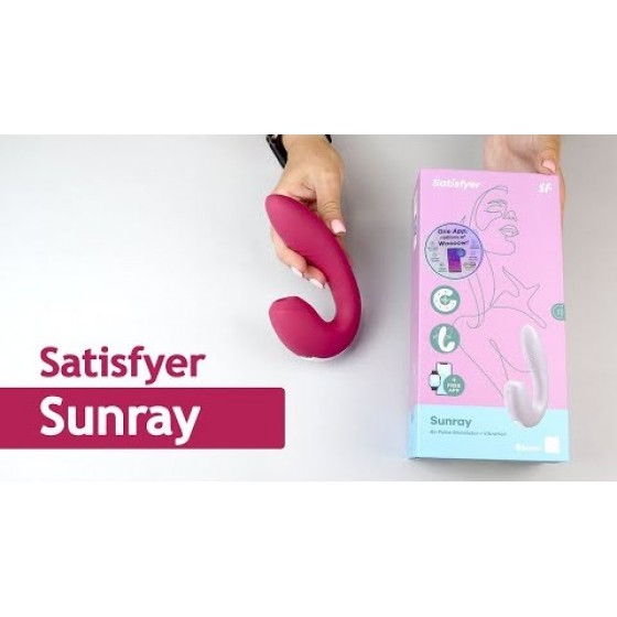 Вакуумный вибратор Satisfyer Sunray Pink