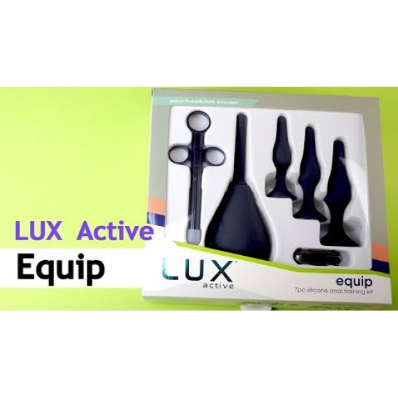 Набір анальних іграшок Lux Active-Equip-Silicone Anal Training Kit