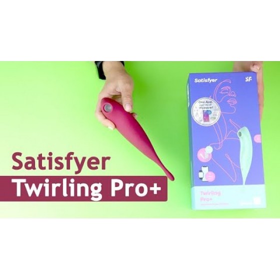 Вакуумный вибратор Satisfyer Twirling Pro+ Mint