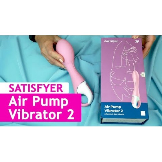 Вібратор для точки G Satisfyer Air Pump Vibrator 2 надувається