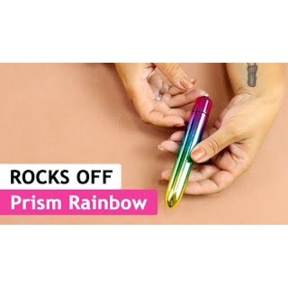 Вібратор Rocks Off RO-140mm Prism Rainbow
