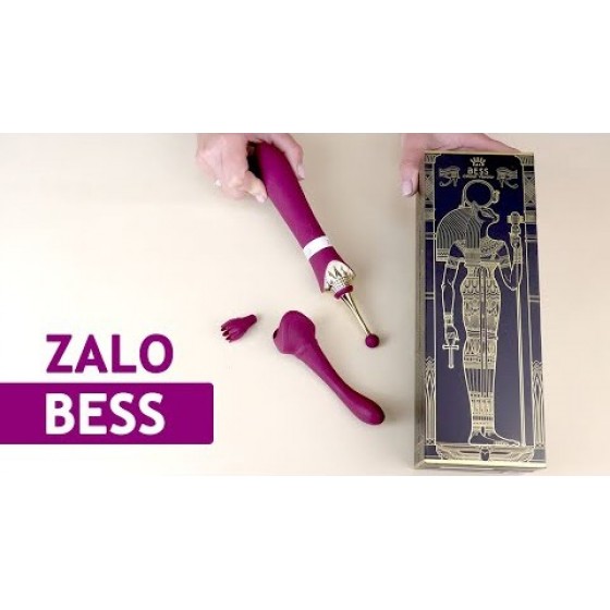 Клиторальный вибратор Zalo - Bess Velvet Purple