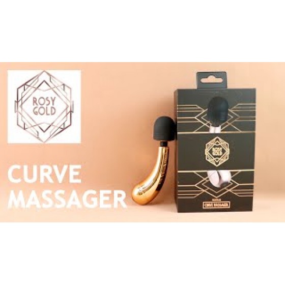 Міні вібромасажер Rosy Gold-Nouveau Mini Curve Massager