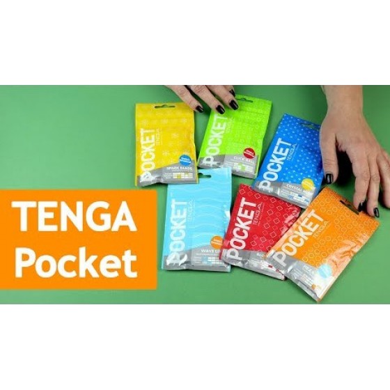 Карманный мастурбатор TENGA Pocket Block Edge