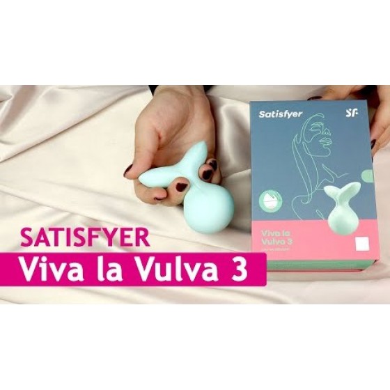 Вібратор Satisfyer Viva la Vulva 3 Mint