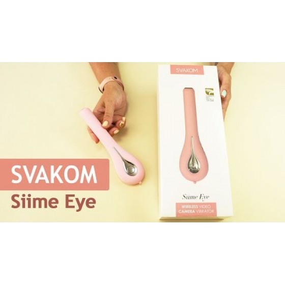 Вибратор Svakom Siime Eye Pale Pink