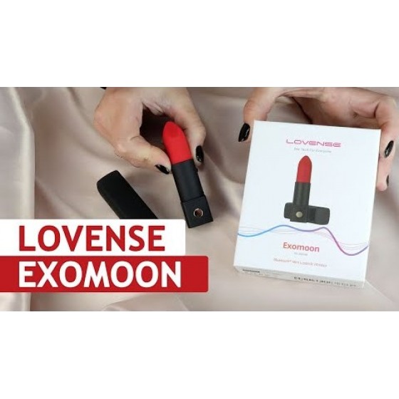 Вібратор Lovense Exomoon (Lipstick Vibrator)