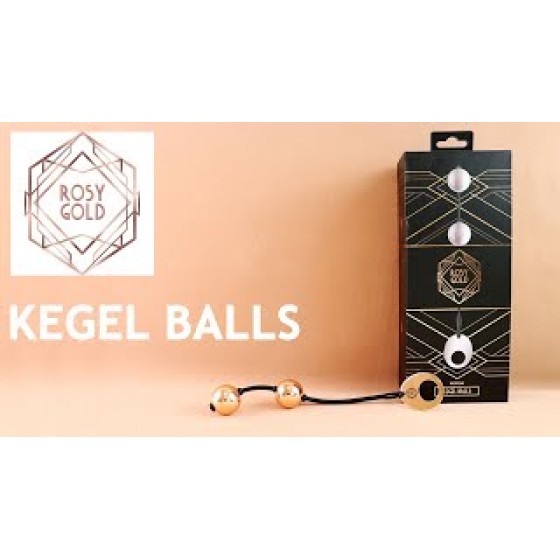 Металеві Вагінальні кульки Rosy Gold-Nouveau Kegel Balls