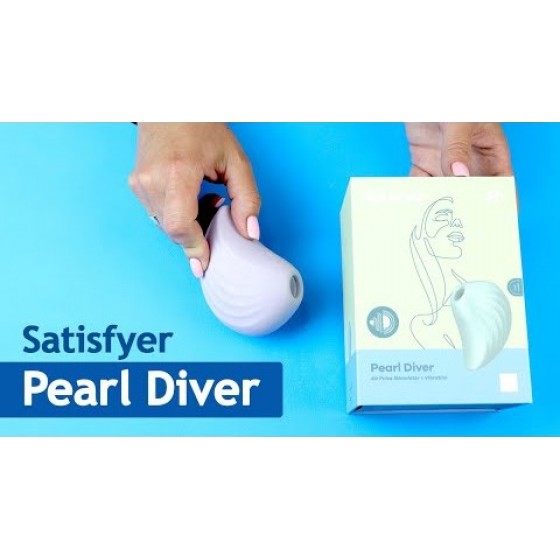 Вакуумный клиторальный стимулятор Satisfyer Pearl Diver Violet