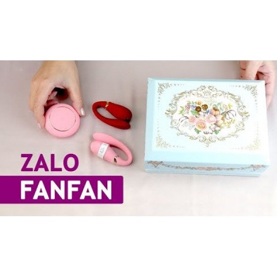 Вібратор для пар Zalo-Fanfan set Rouge Pink