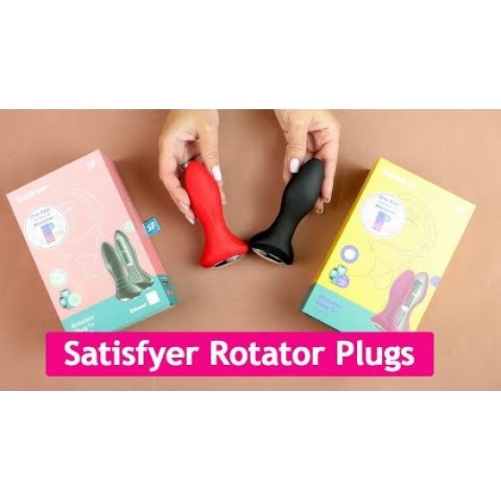 Анальна пробка Satisfyer Rotator Plug 1 + Black