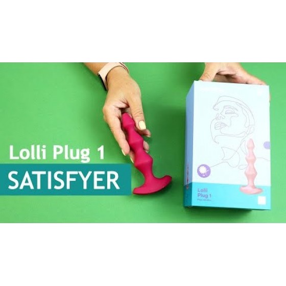 Анальный стимулятор-бусины Satisfyer Lolli-Plug 1 (Berry)