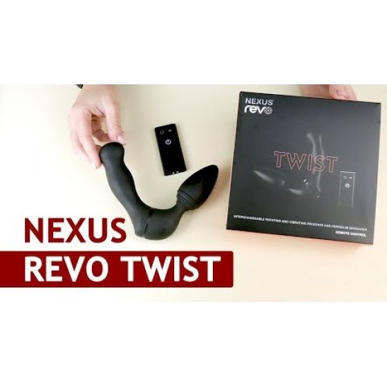 Масажер простати і анальна пробка Nexus Revo TWIST 2 in 1