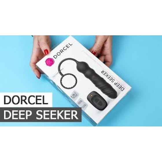 Анальний вібратор Dorcel Deep Seeker з ерекційним кільцем