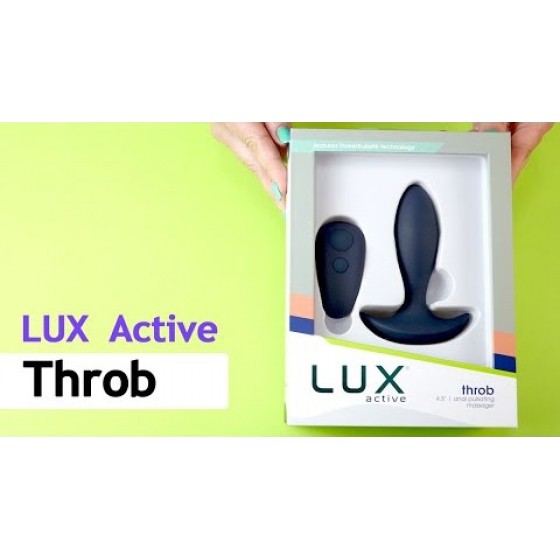 Анальная пробка-пульсатор Lux Active – Throb – Anal Pulsating Massager