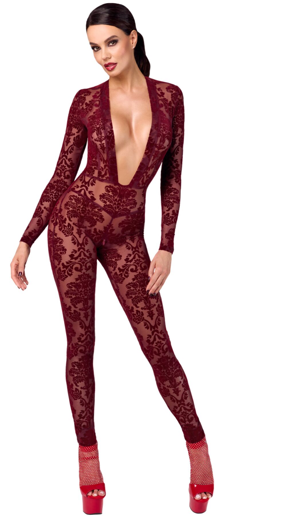 Бодістокінг Noir Handmade F382 Kink Royal
